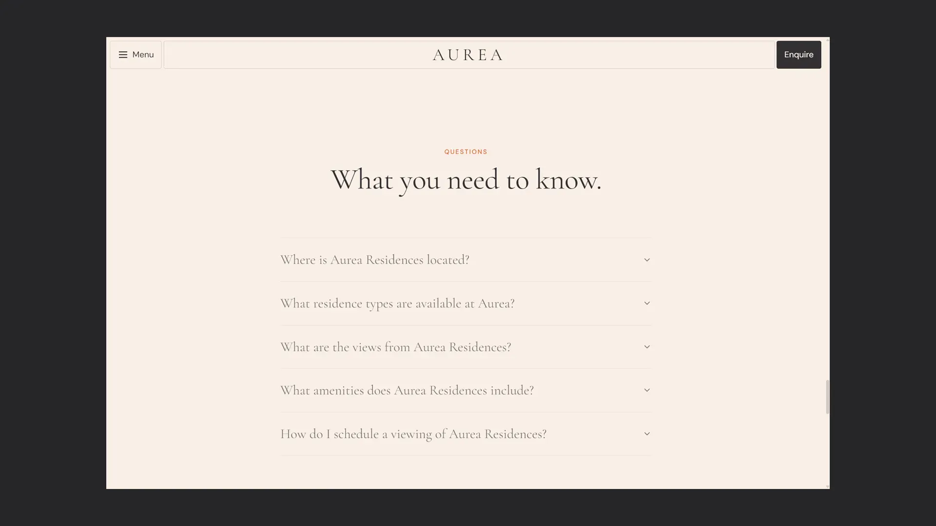 Aurea Residences