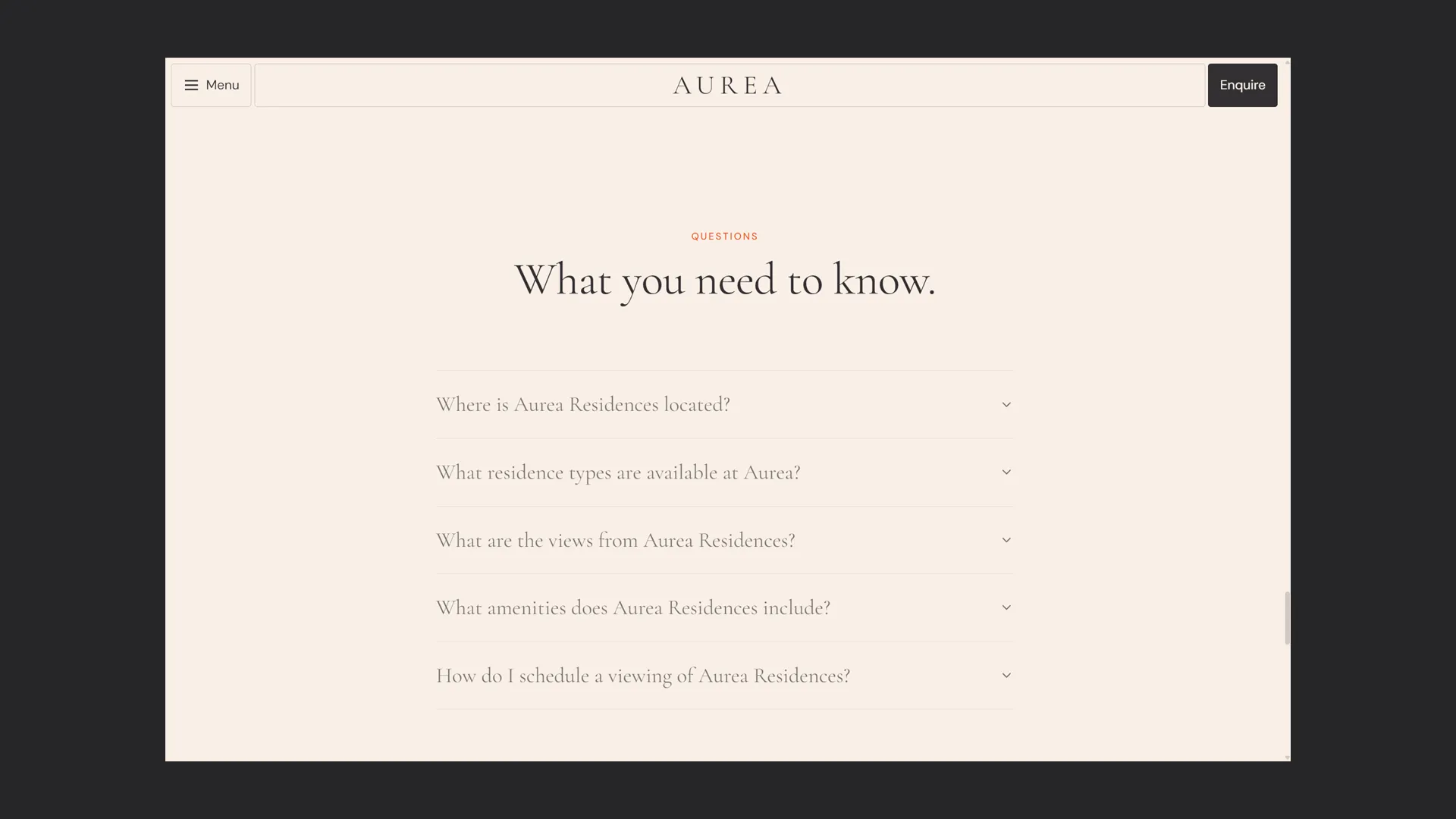 Aurea Residences